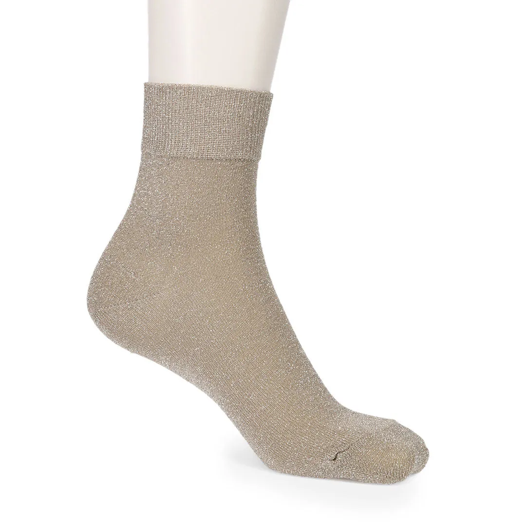 011132742 Sparkly Ankle Socks M