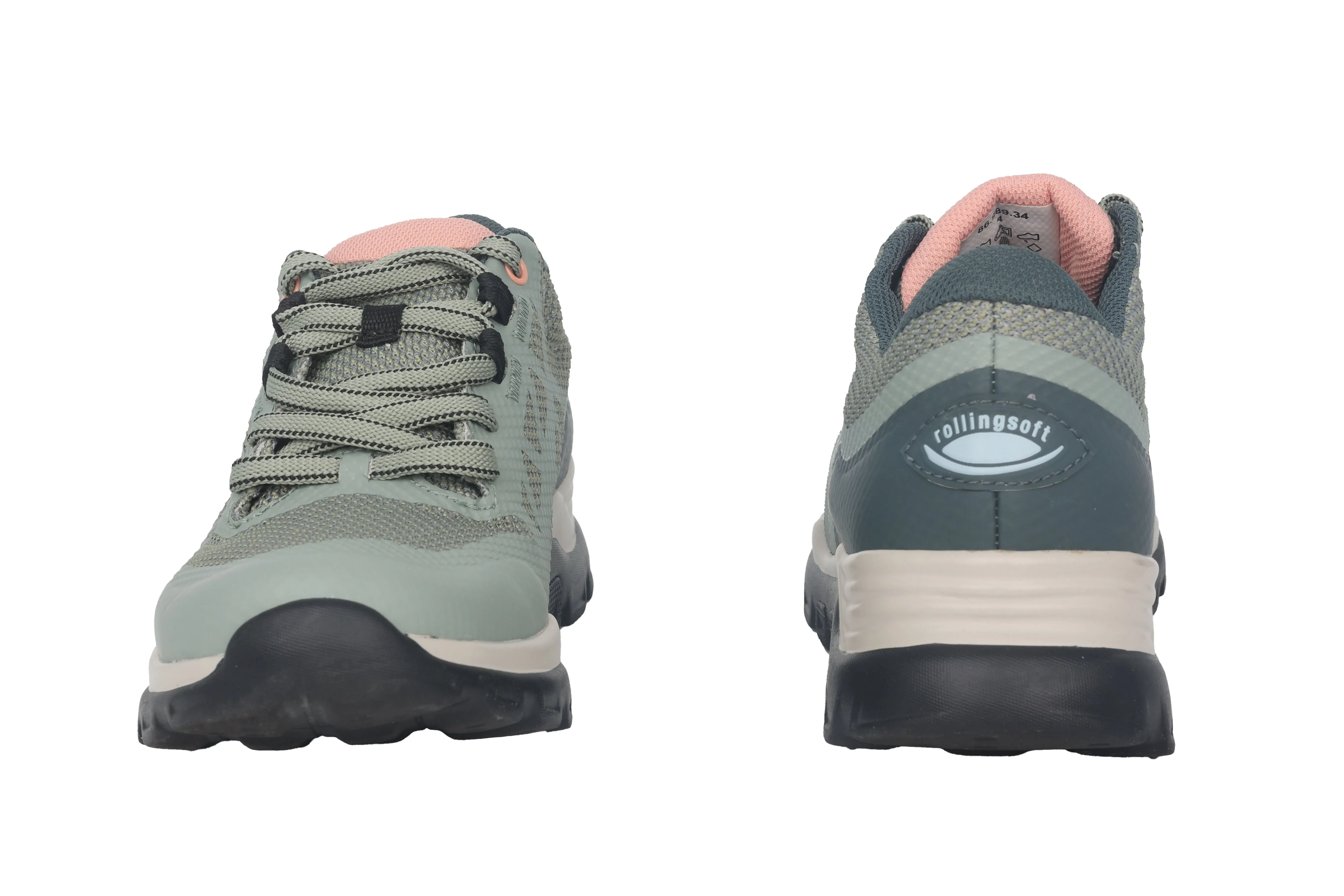 '96.989.34'  women's waterproof walking rolling sneaker - Green