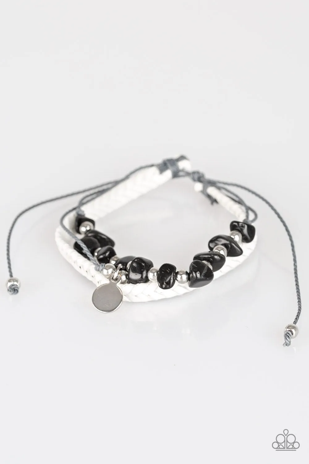 A PEACE Of Work Black Urban Bracelet