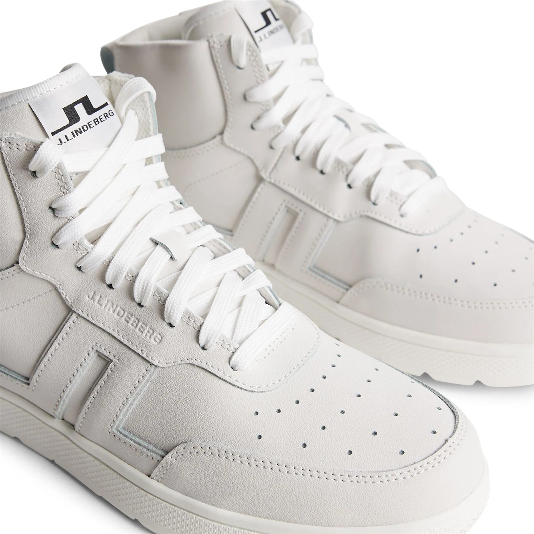 Ace High-Top Golf Sneaker White