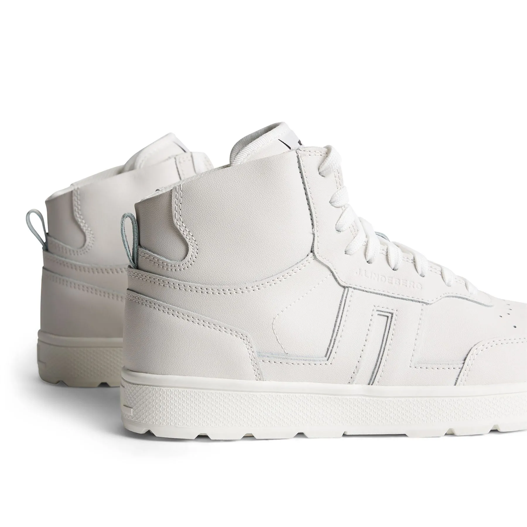 Ace High-Top Golf Sneaker White