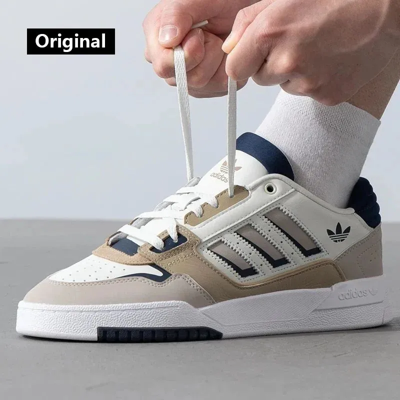 Adidas Originals Drop Step Low 2.0 Unisex Sneakers Retro Fashionable, Comfortable and Wear-Resistant Casual Sneakers Ig4334