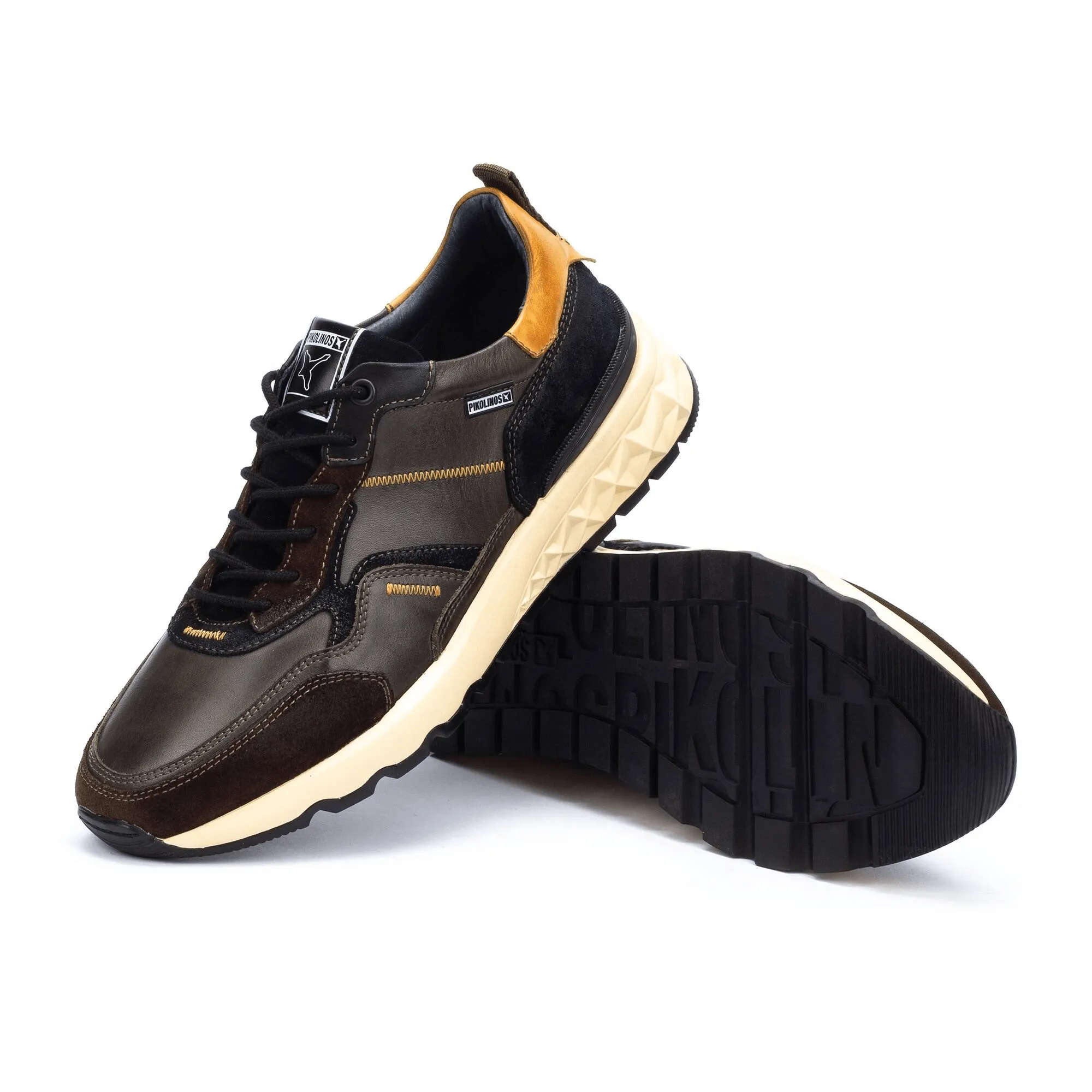 Aranda Lace Up | Men | Leather | Forest