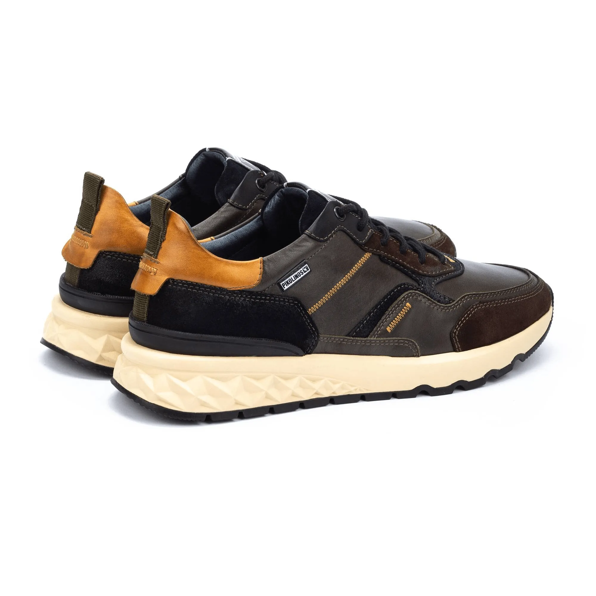 Aranda Lace Up | Men | Leather | Forest