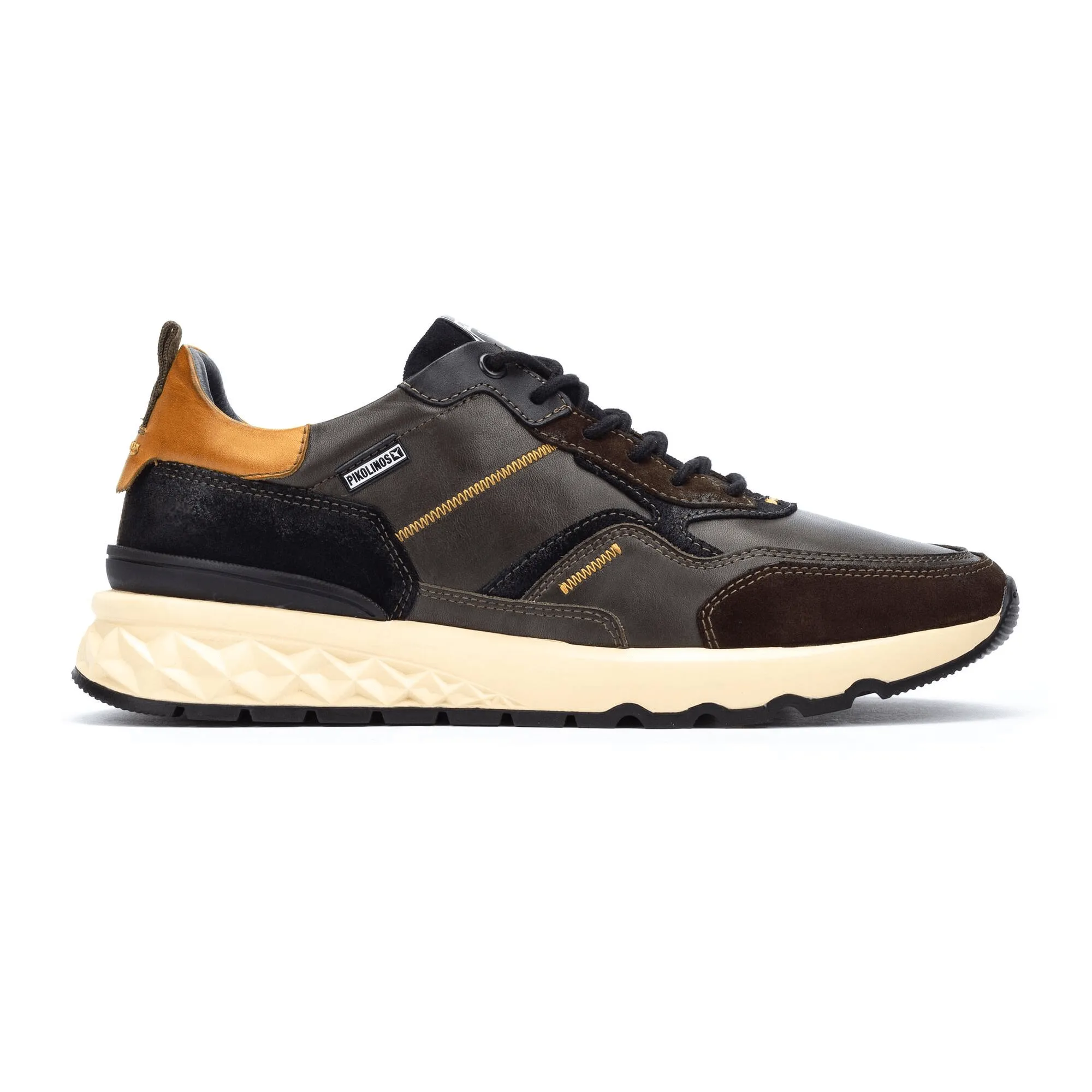 Aranda Lace Up | Men | Leather | Forest