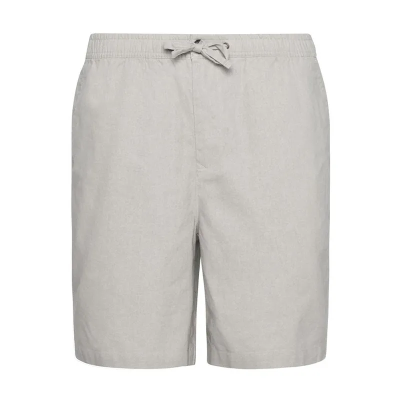 BARBOUR Cotton Linen Relaxed Short in Mist