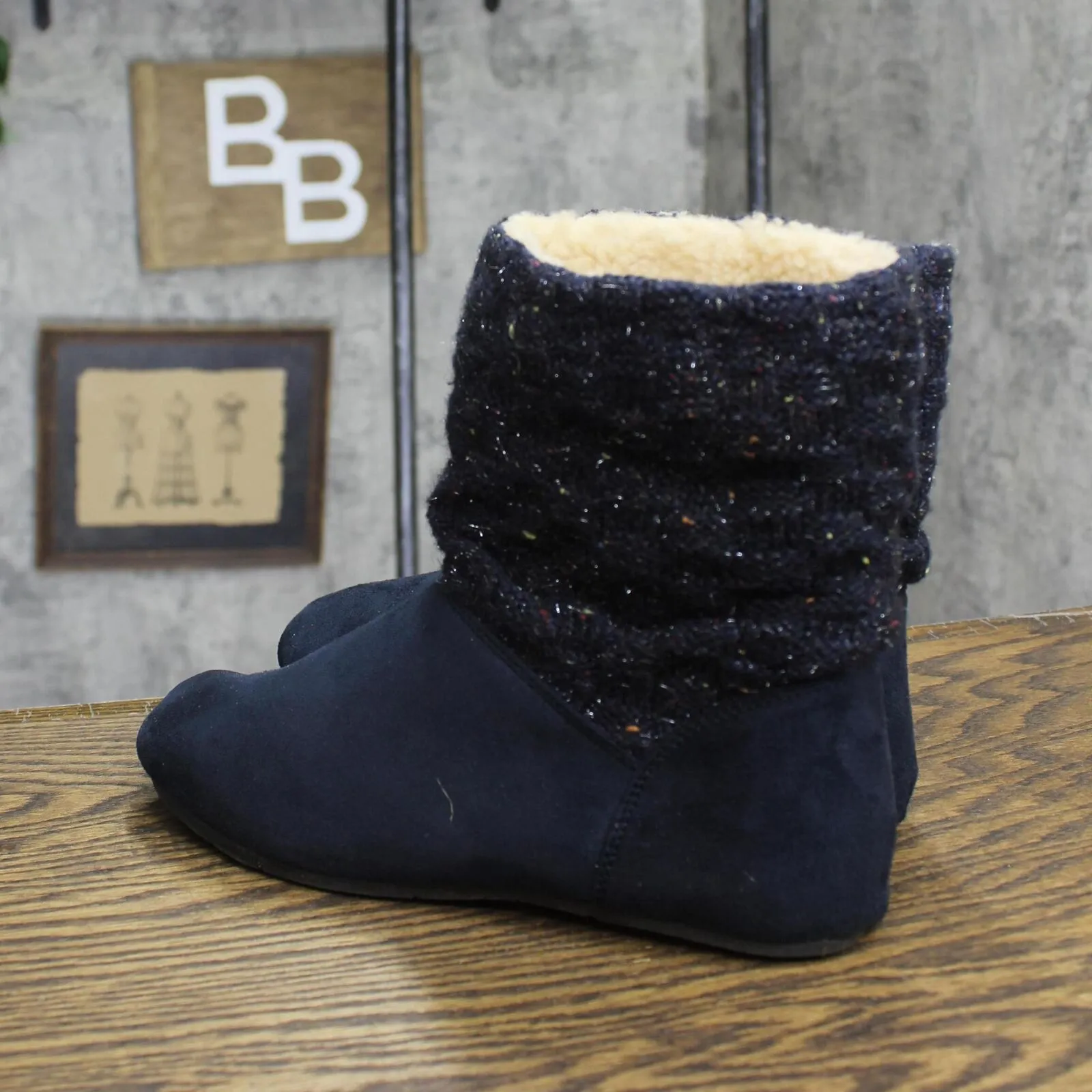 Bearpaw Womens Natoma Packable Travel Boot with NeverWet 1673c14c5da7f9 Blue 7M