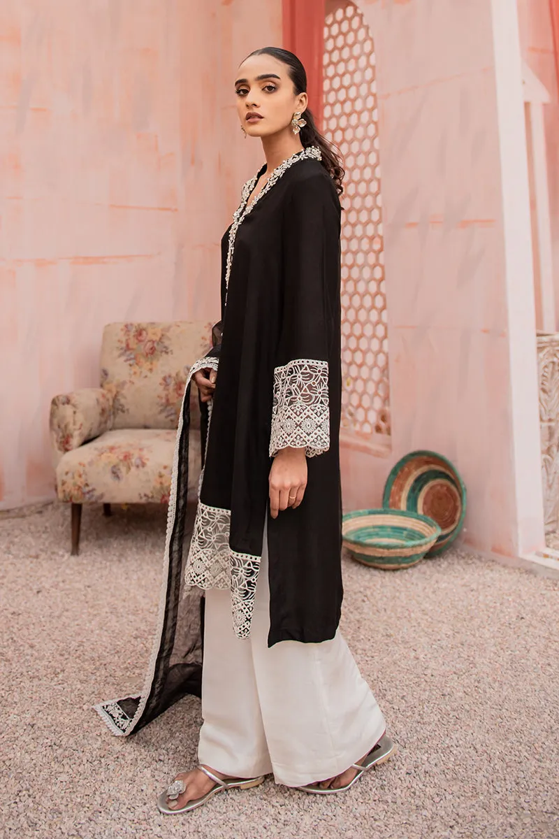 BLACK DREAM-2PC (SHIRT & DUPATTA)