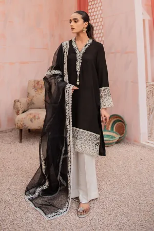 BLACK DREAM-2PC (SHIRT & DUPATTA)