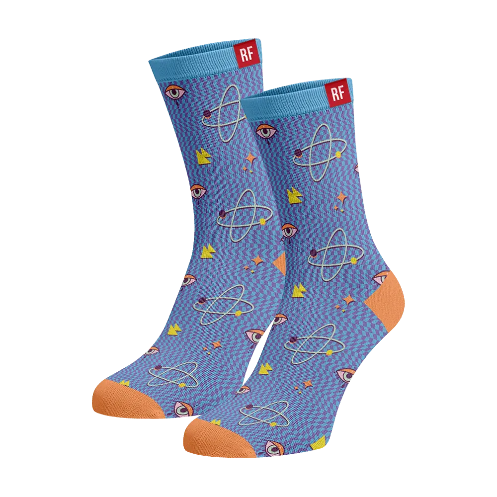 Blue Planet Bamboo Socks by Red Fraktion