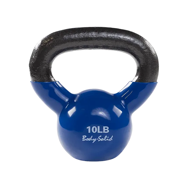 Body Solid Tools KBV Vinyl Coated Kettlebells