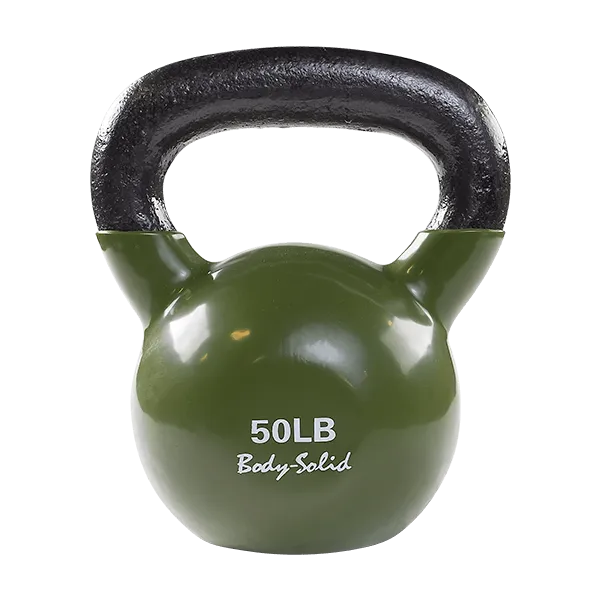 Body Solid Tools KBV Vinyl Coated Kettlebells