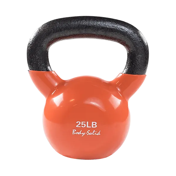 Body Solid Tools KBV Vinyl Coated Kettlebells