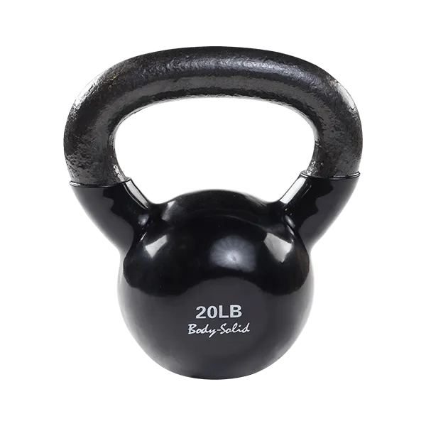 Body Solid Tools KBV Vinyl Coated Kettlebells