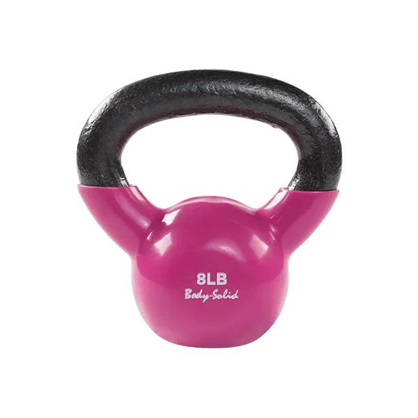 Body Solid Tools KBV Vinyl Coated Kettlebells