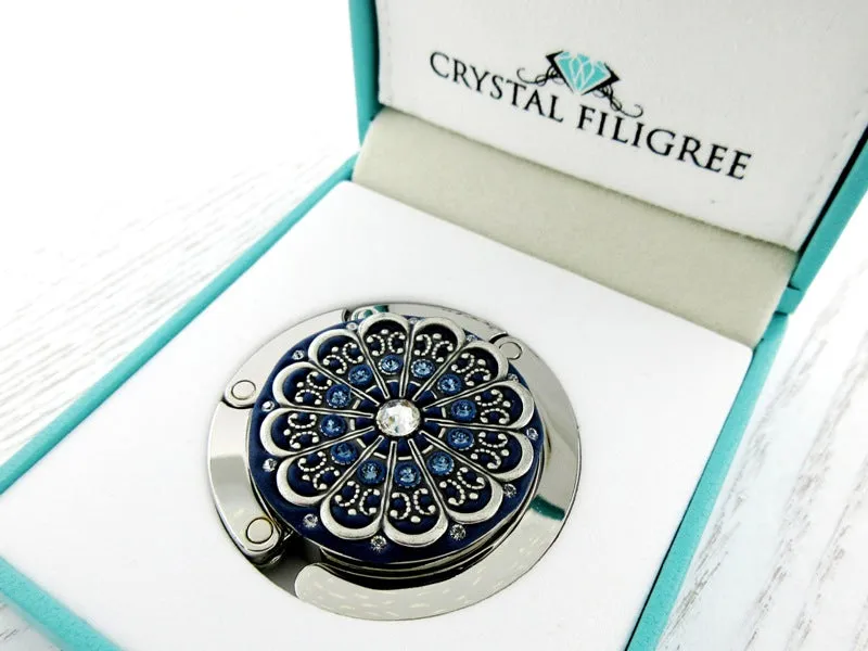 Centerstone Purse Hanger with Scallop Filigree