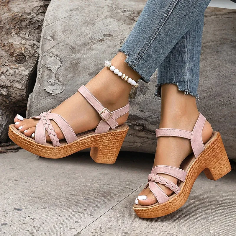 Chic Summer Platform High Heels Sandals for Women