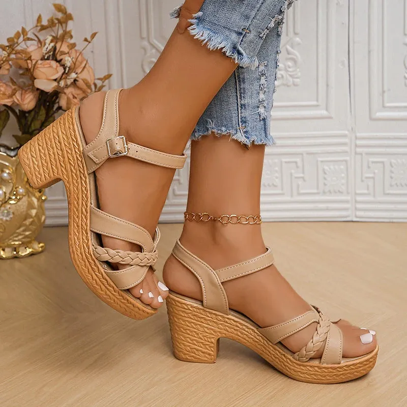 Chic Summer Platform High Heels Sandals for Women