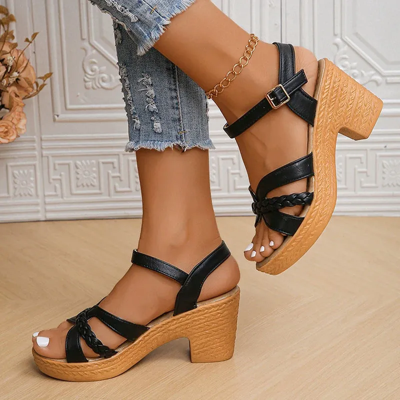 Chic Summer Platform High Heels Sandals for Women
