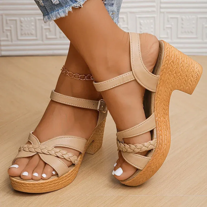 Chic Summer Platform High Heels Sandals for Women