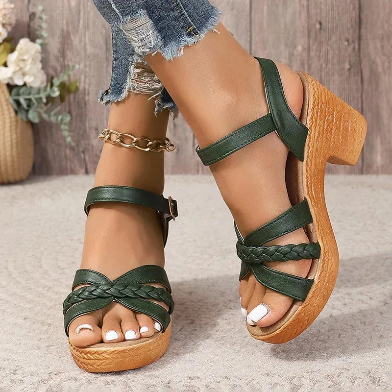 Chic Summer Platform High Heels Sandals for Women