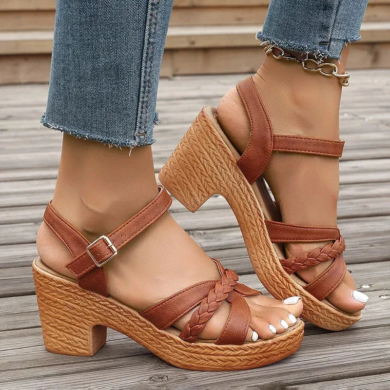 Chic Summer Platform High Heels Sandals for Women
