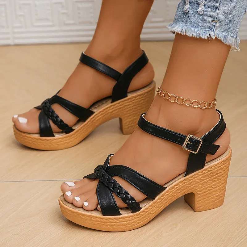Chic Summer Platform High Heels Sandals for Women