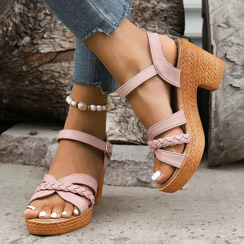 Chic Summer Platform High Heels Sandals for Women