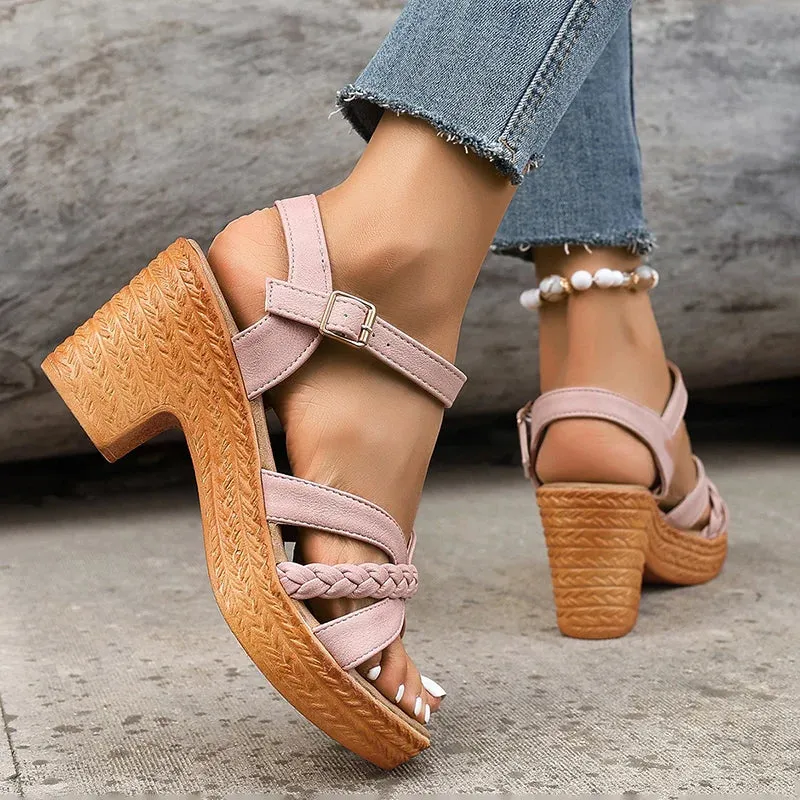 Chic Summer Platform High Heels Sandals for Women