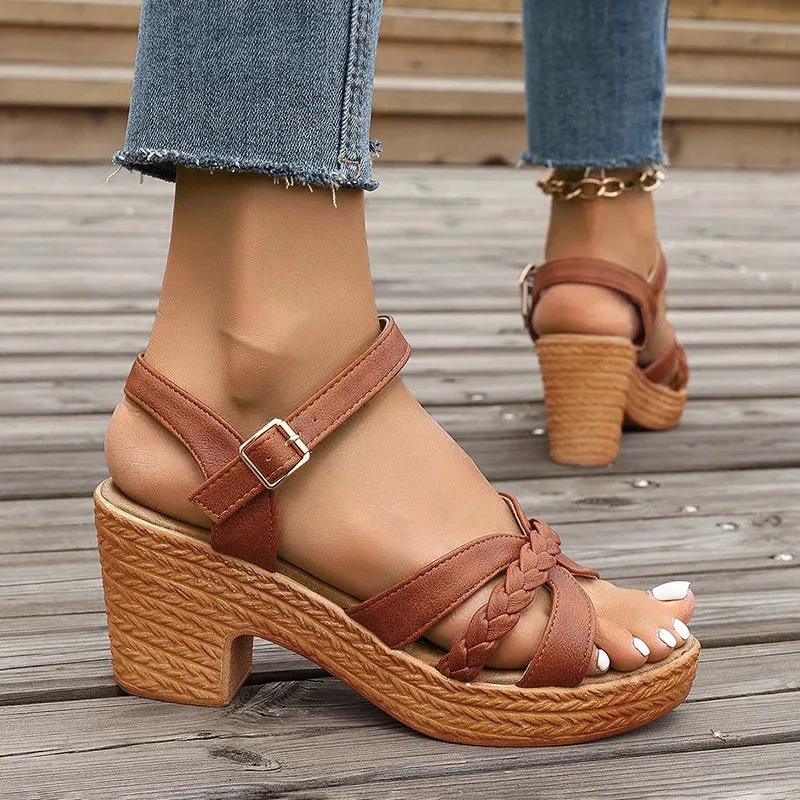 Chic Summer Platform High Heels Sandals for Women