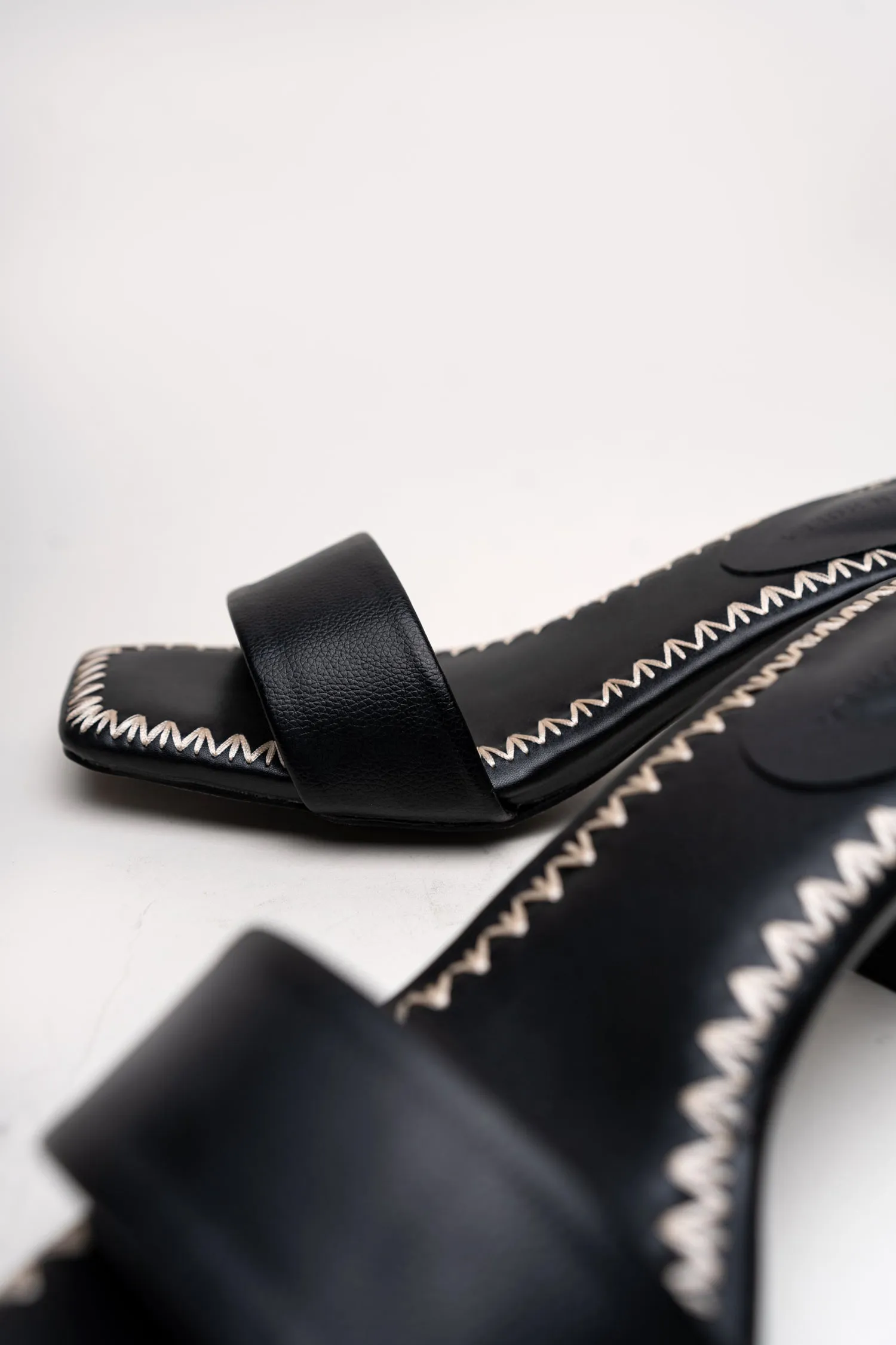 Classic Black Kitten Heels