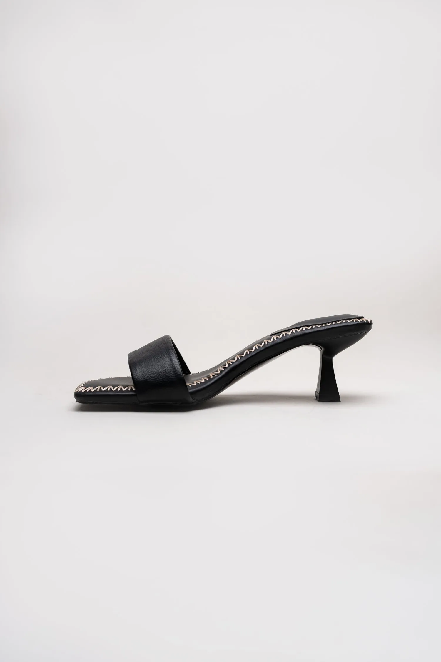 Classic Black Kitten Heels