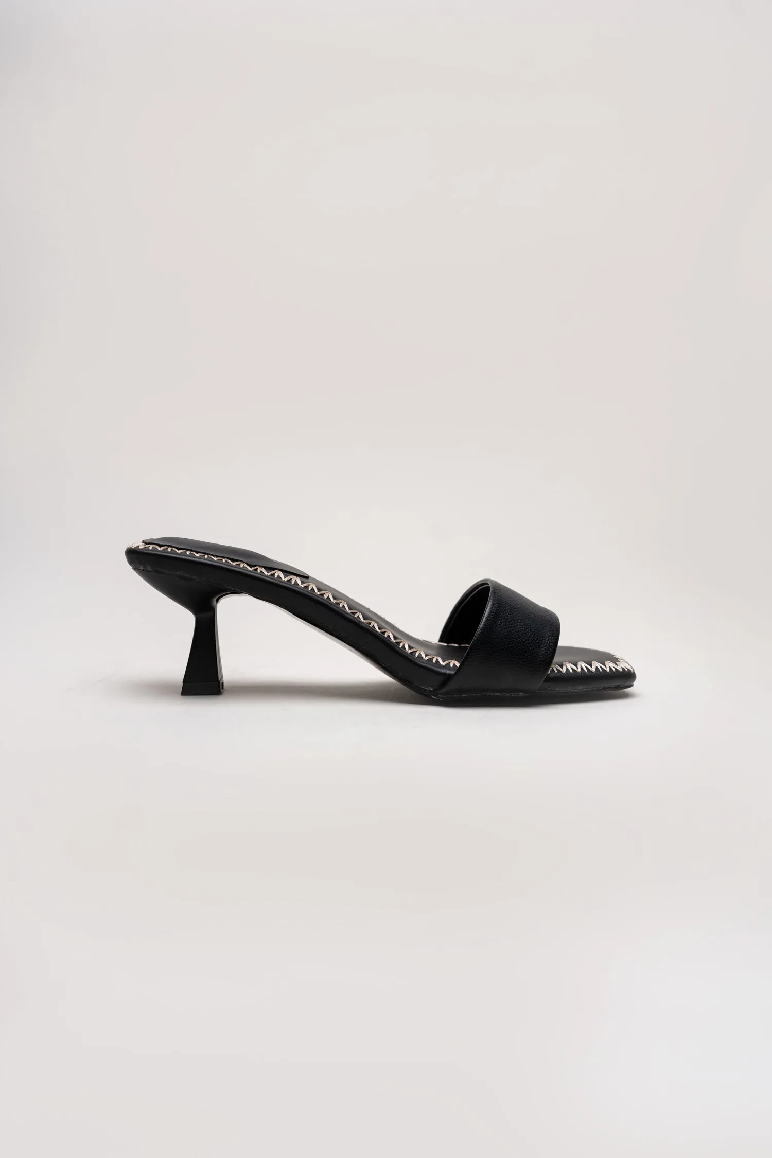 Classic Black Kitten Heels