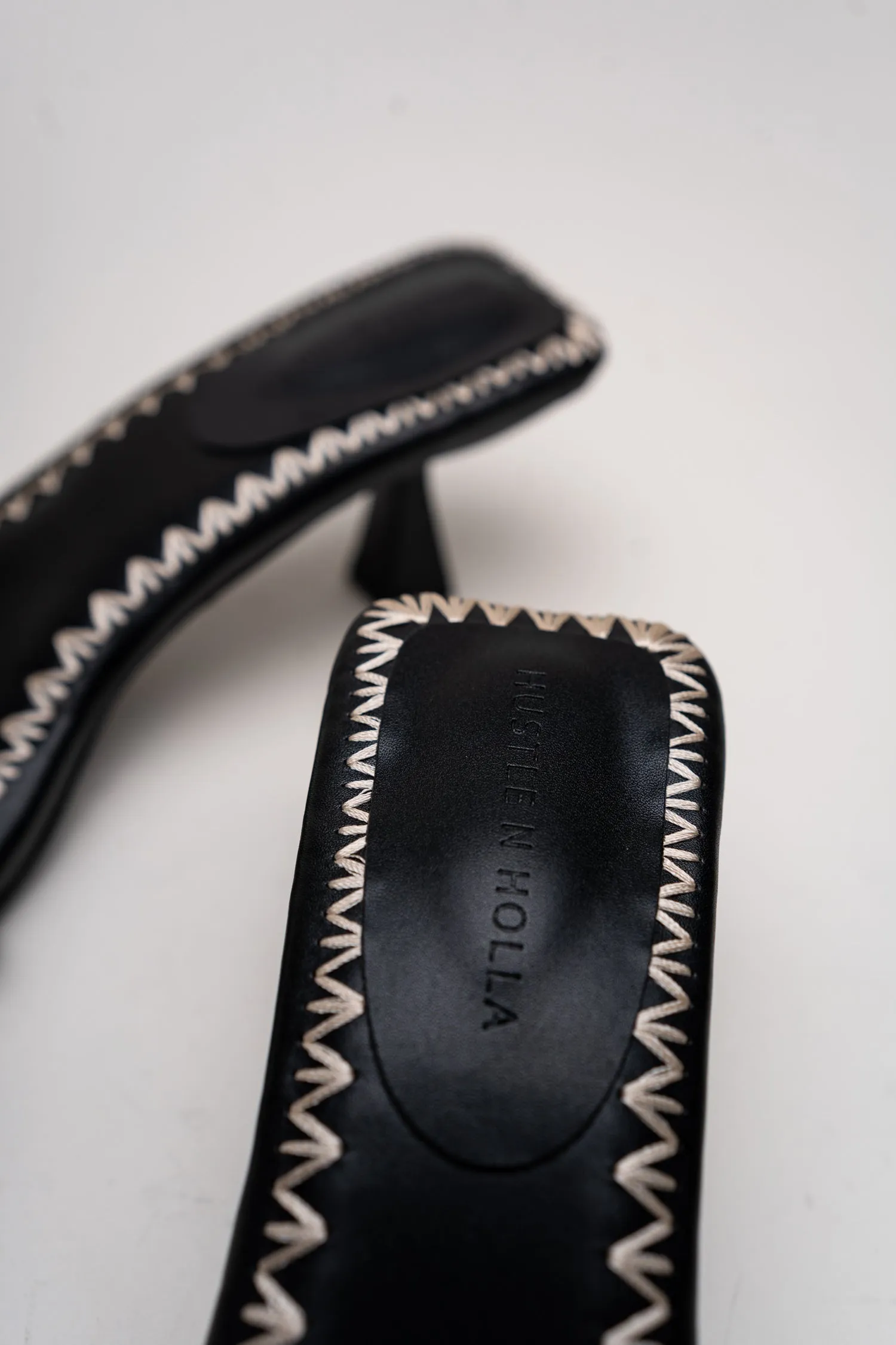 Classic Black Kitten Heels