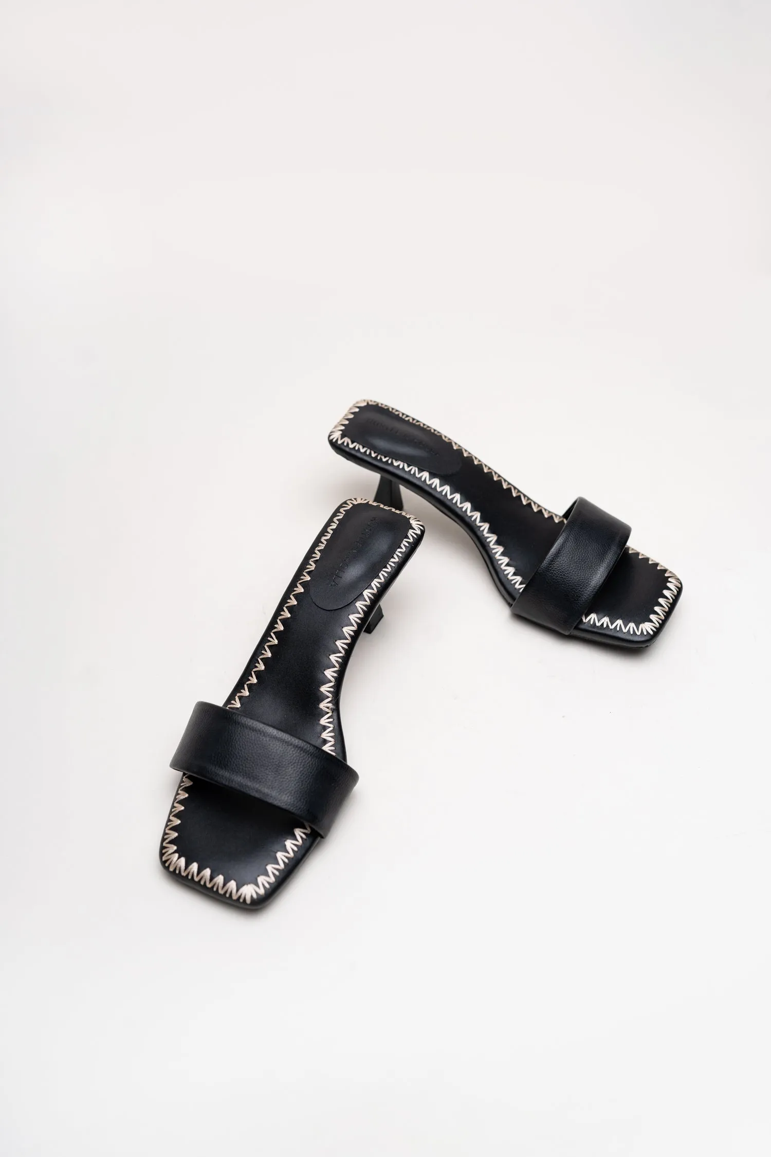 Classic Black Kitten Heels