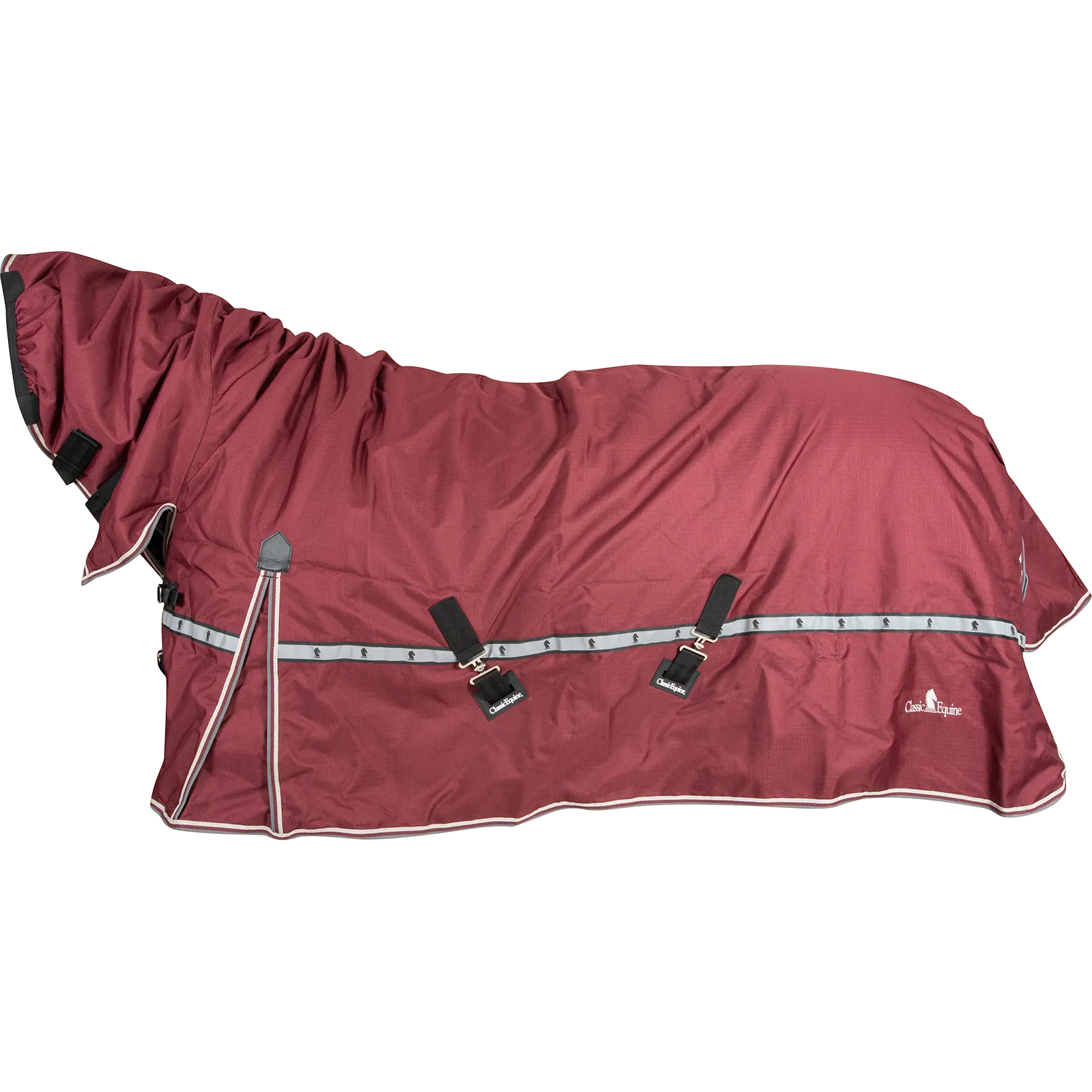 Classic Equine 10K Cross Trainer Hooded Blanket- Port