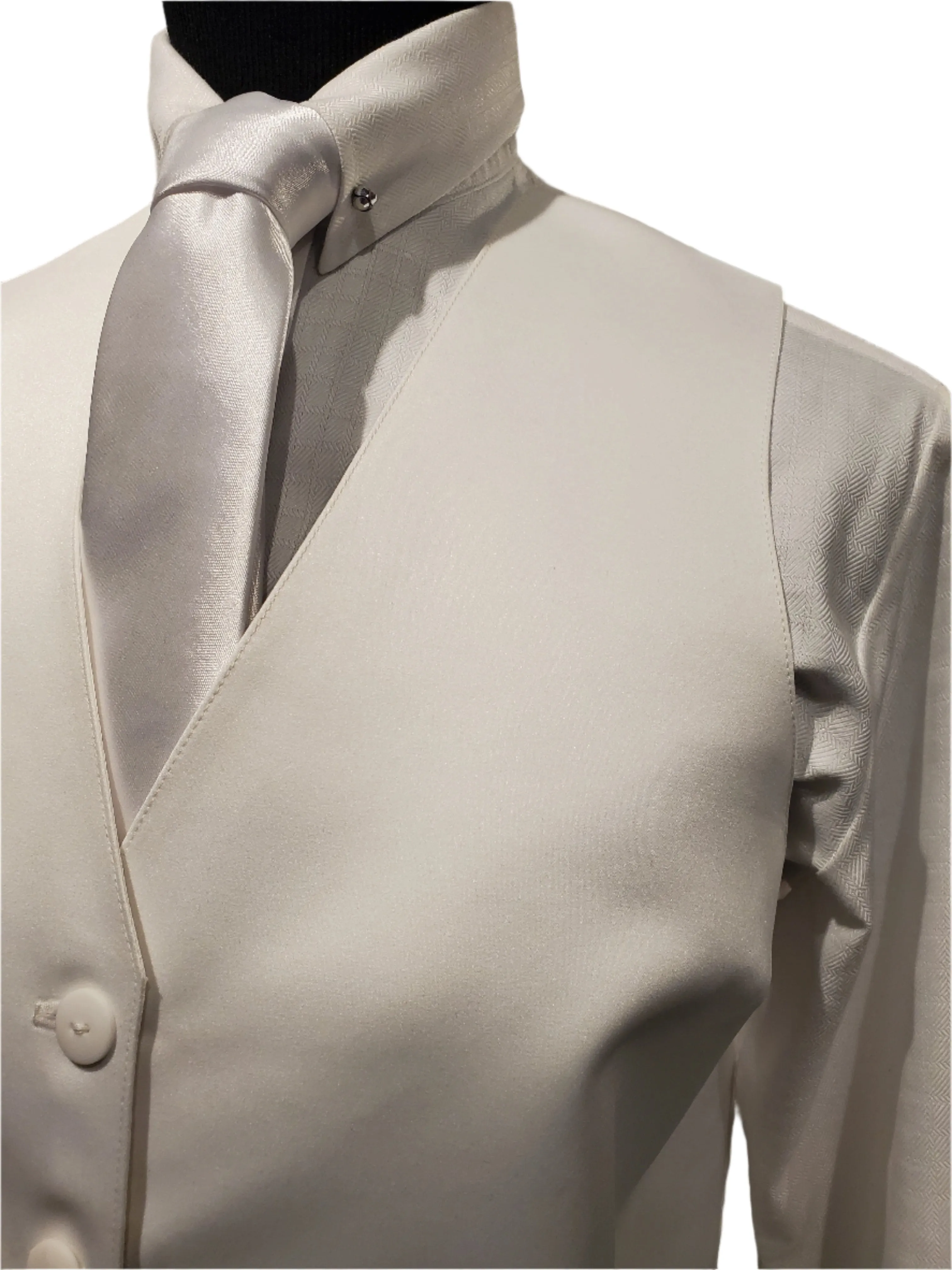 Consigned, white, vest