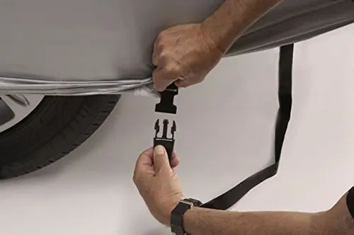 CoverMaster Indoor Car Cover for Mercedes A220 - Black Satin