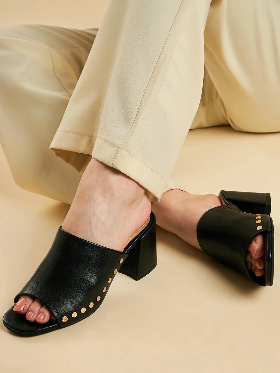 Crishelle Leather Heels