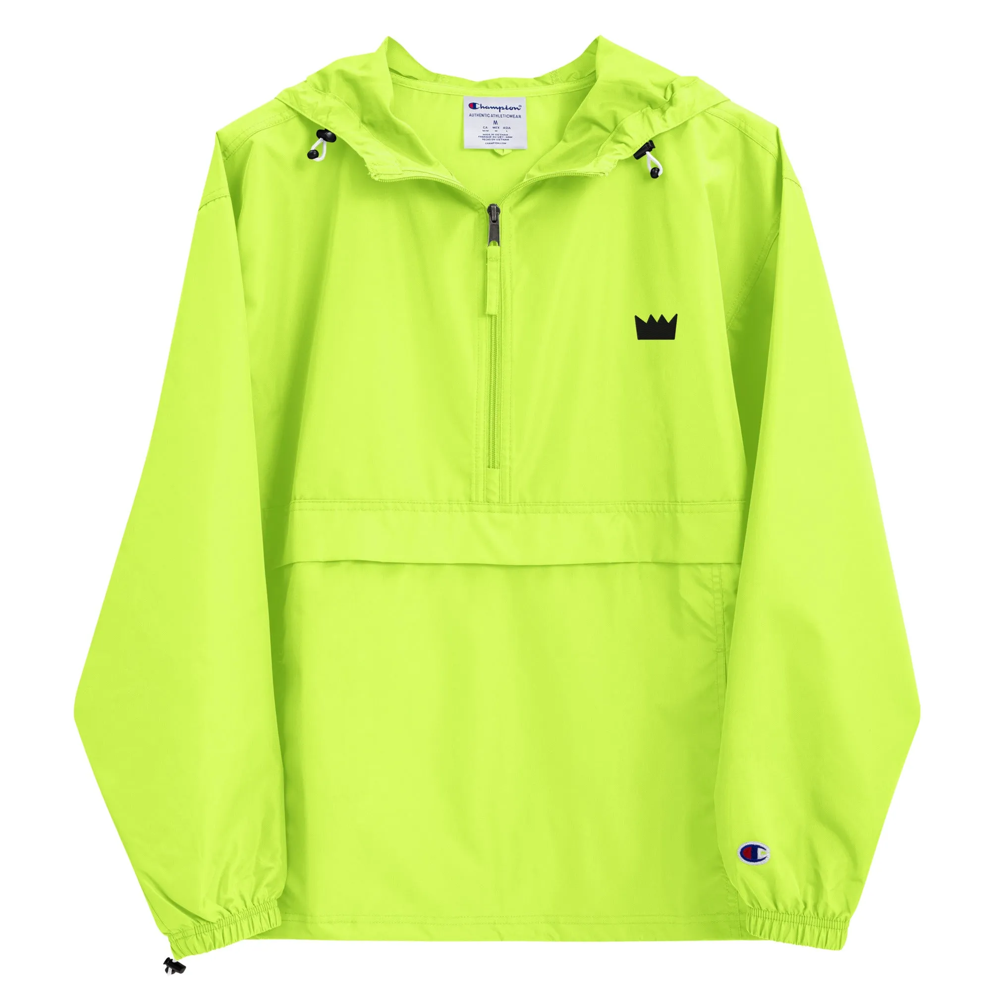 Crown Logo Embroidered Champion Packable Jacket