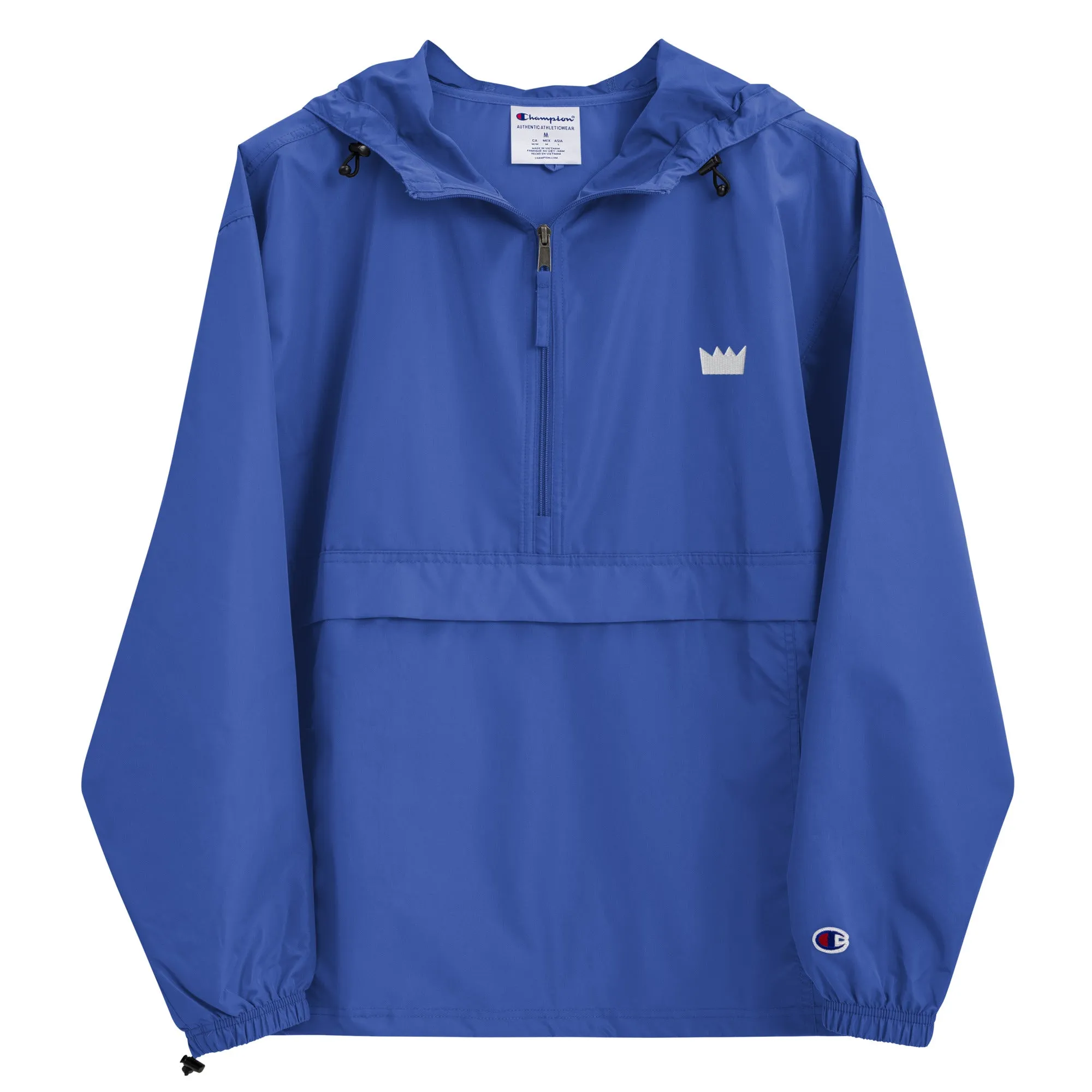 Crown Logo Embroidered Champion Packable Jacket