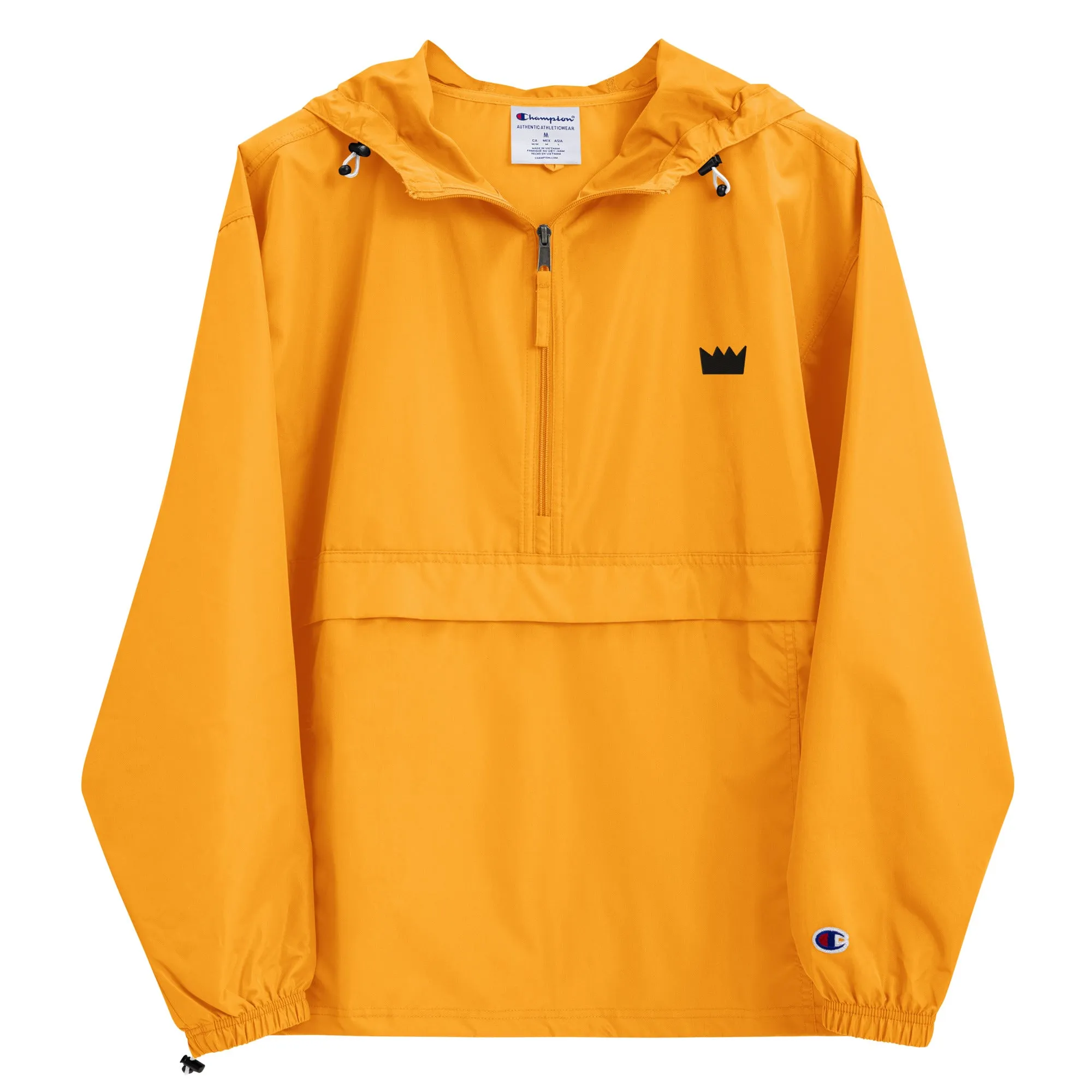 Crown Logo Embroidered Champion Packable Jacket