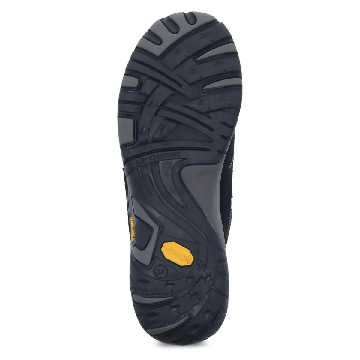 Dansko Women's Paisley Black Suede Waterproof