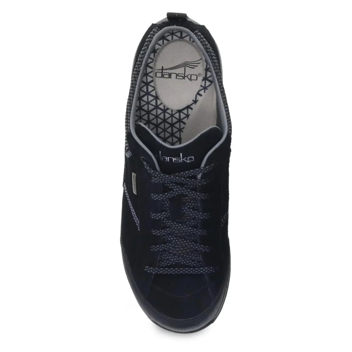 Dansko Women's Paisley Black Suede Waterproof