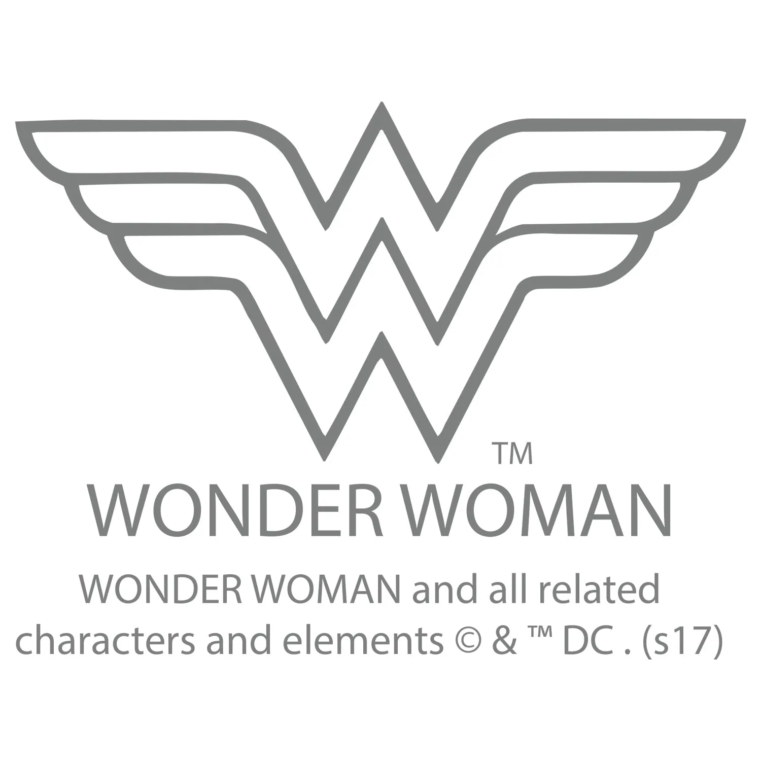 DC Comics Wonder Woman Rainbow Love Official Women's T-shirt (White)