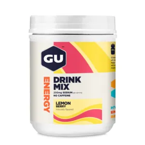 Energy Drink Mix 30srv Canister, Lemon Berry GU Energy
