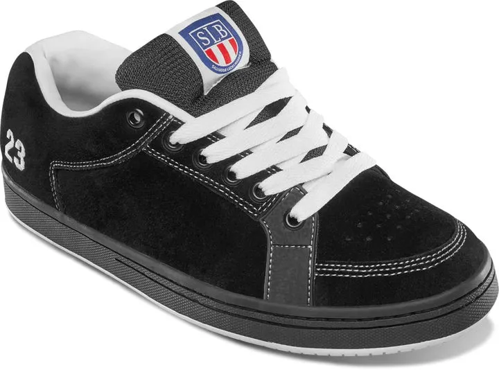 ETNIES SAL23 BLACK WHITE TRAINERS