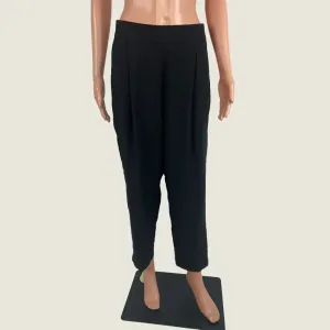 Forcast Women's Christa Tapered Waistband Pant - Black 12
