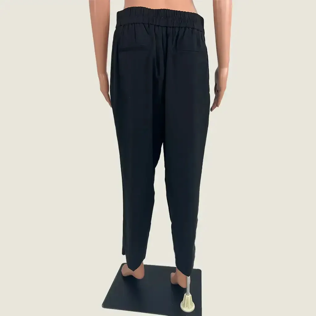 Forcast Women's Christa Tapered Waistband Pant - Black 12