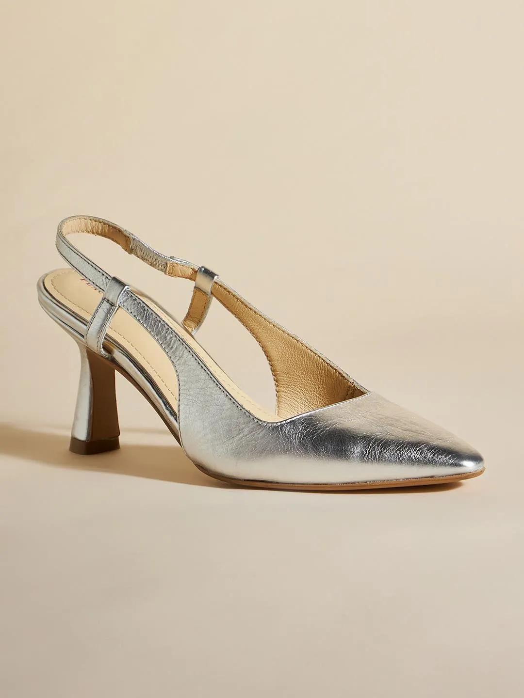 Franca Leather Heels